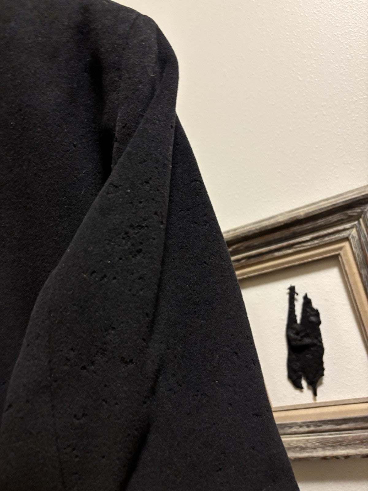 RALPH LAUREN Cashmere Wool Italy Long Button Trench Coat LRL Mens 46R (org $875)