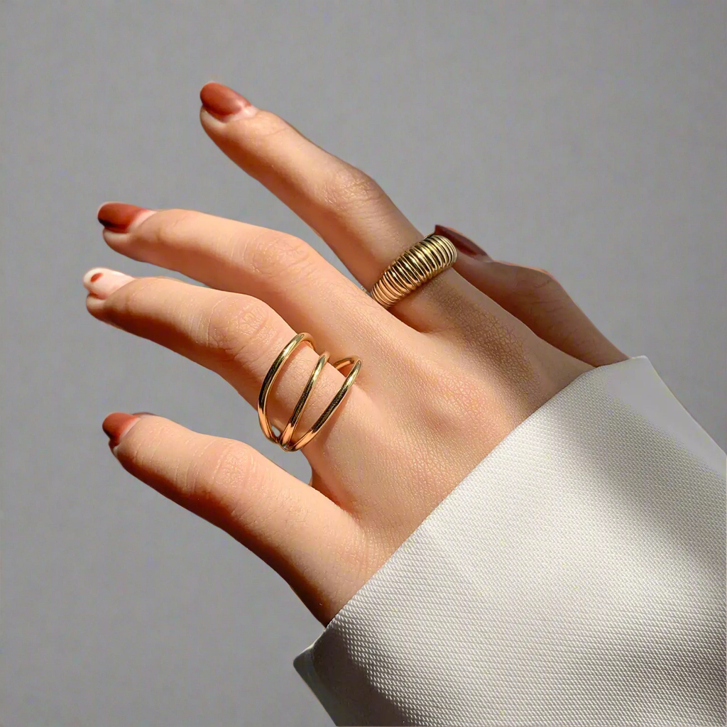 CELESTIAL TAPESTRY// ring set