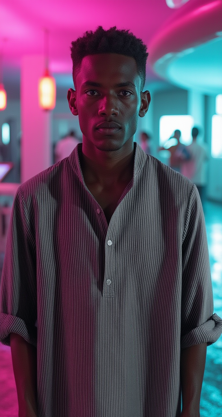 ZENITH STRIPES // button shirt