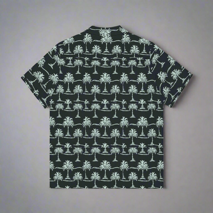 ECLIPSE PALM // button tee