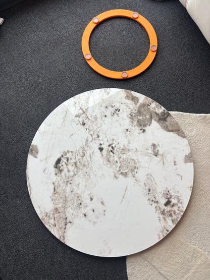 Marble 31” inch Spinning Turn Table Lazy Susan Table Serving Tray