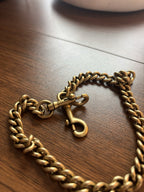 COACH Designer Chain Shoulder Bag Strap Gold/Antique Brass Metal Clip (org $95)