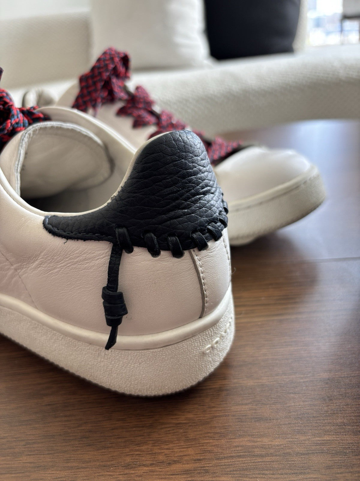 Mens COACH Brand C101 Leather Sneakers 11 Shoes Customers Brand Laces (org $330)