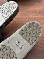 COACH Designer Pool Slide Shoe Camo Dinosaur Rexy Logo Sandals Men 11 (org $225)