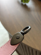 COACH Designer Top Handle Replacement Dark Rose Pink Leather Gunmetal Hardware