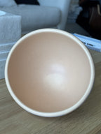1983 VINTAGE “Treasure Craft” USA Southwest Ceramic Terracotta Salsa Dip Bowl