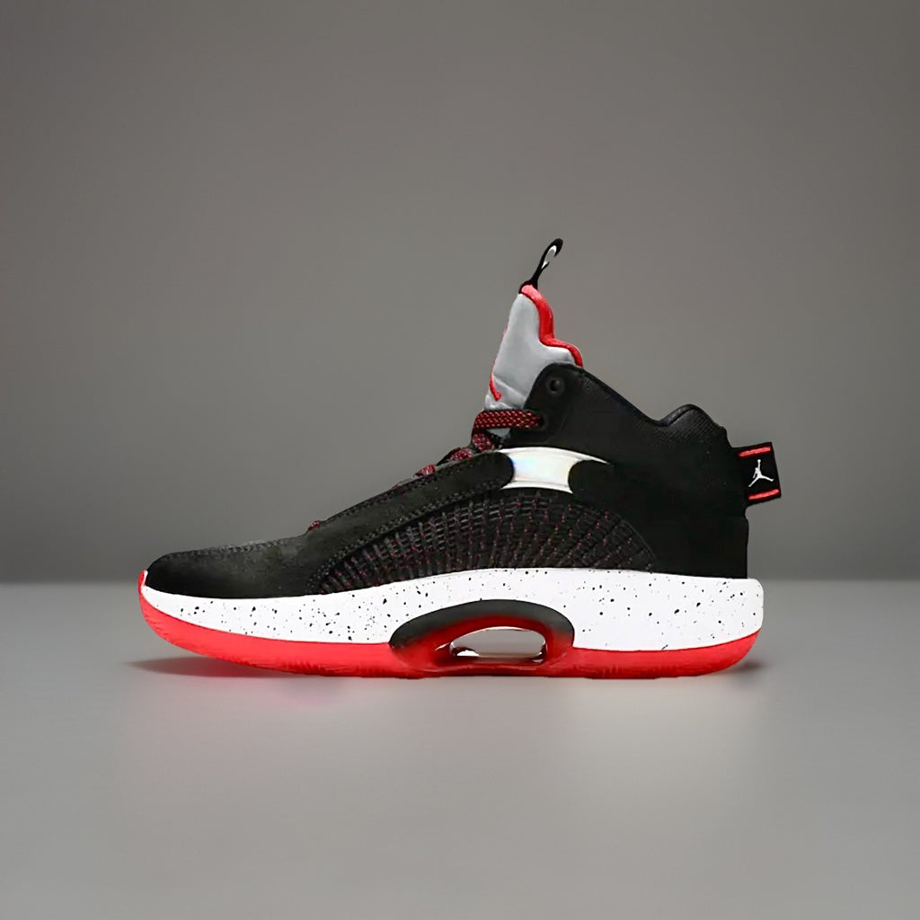 NIKE AIR JORDAN 35 Bred Black/Red Sneaker Shoes Suede Sz 11 Mens CQ4227-030 -NEW