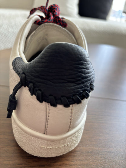 Mens COACH Brand C101 Leather Sneakers 11 Shoes Customers Brand Laces (org $330)