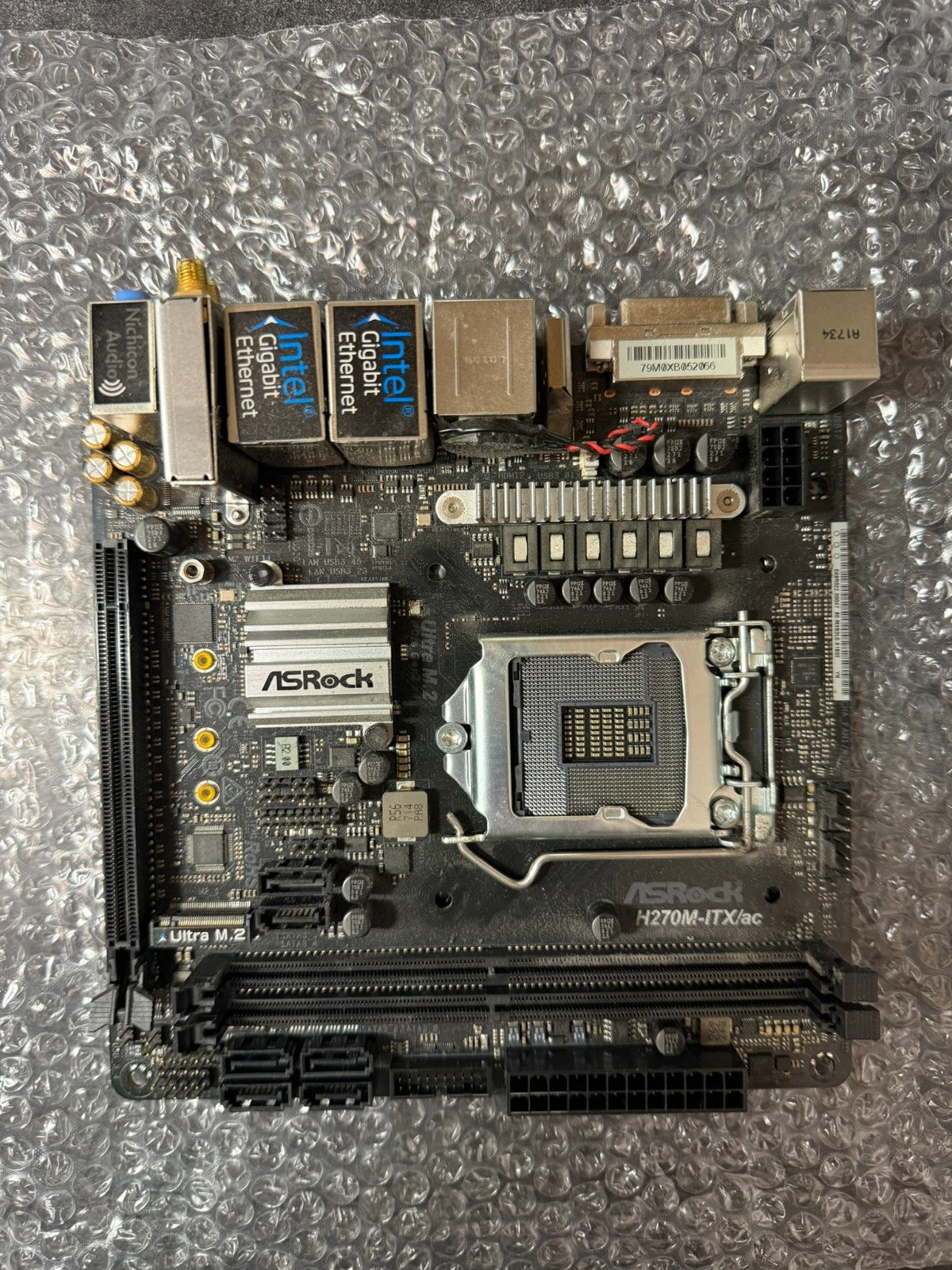 ASRock H270M ITX Mini ITX Motherboard LGA 1151 Intel 6th 7th Gen WiFi Bluetooth