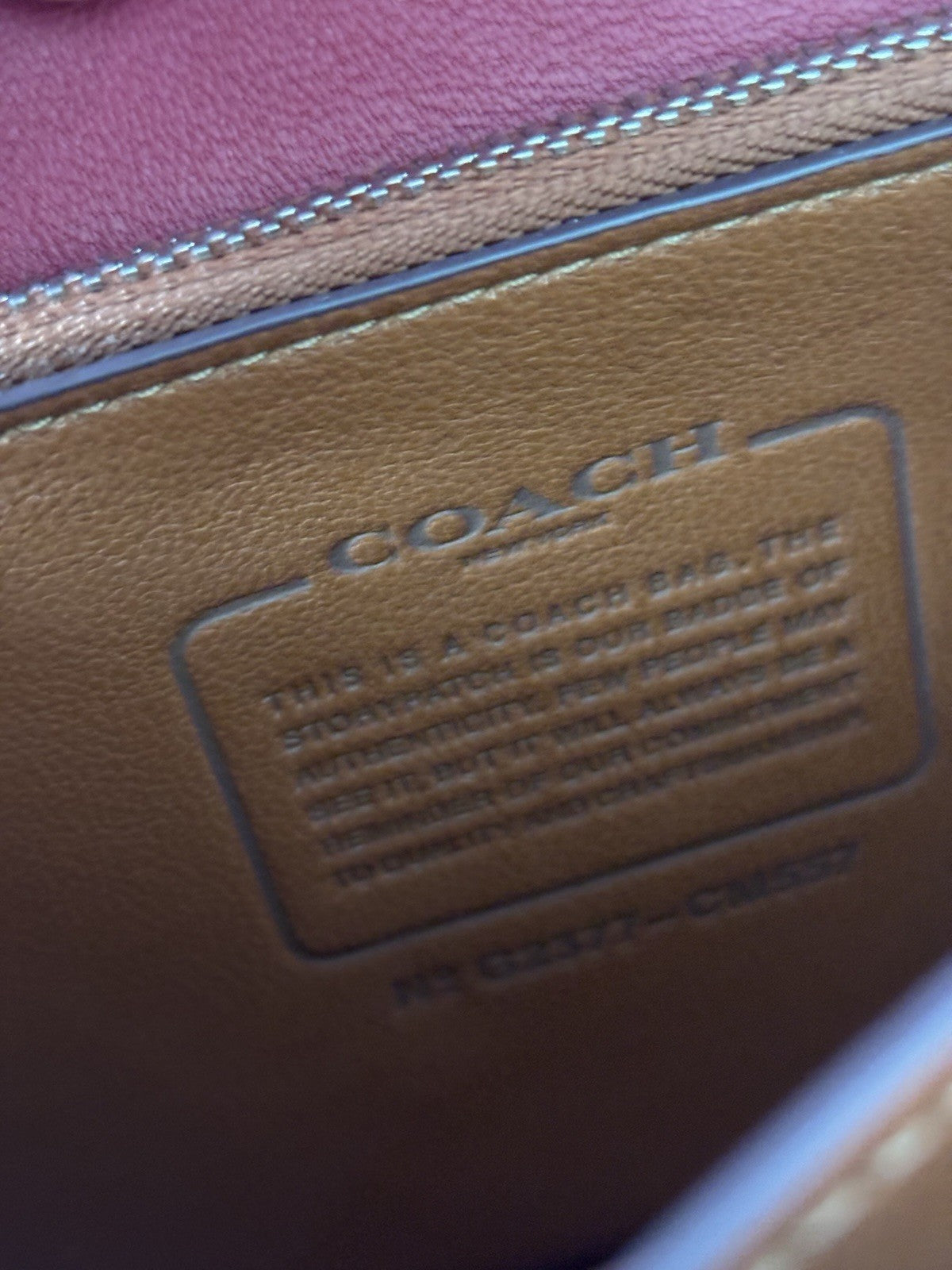 COACH Idol Red Leather Logo Plaque Chain Shoulder Bag Crossbody Strap (org $695)