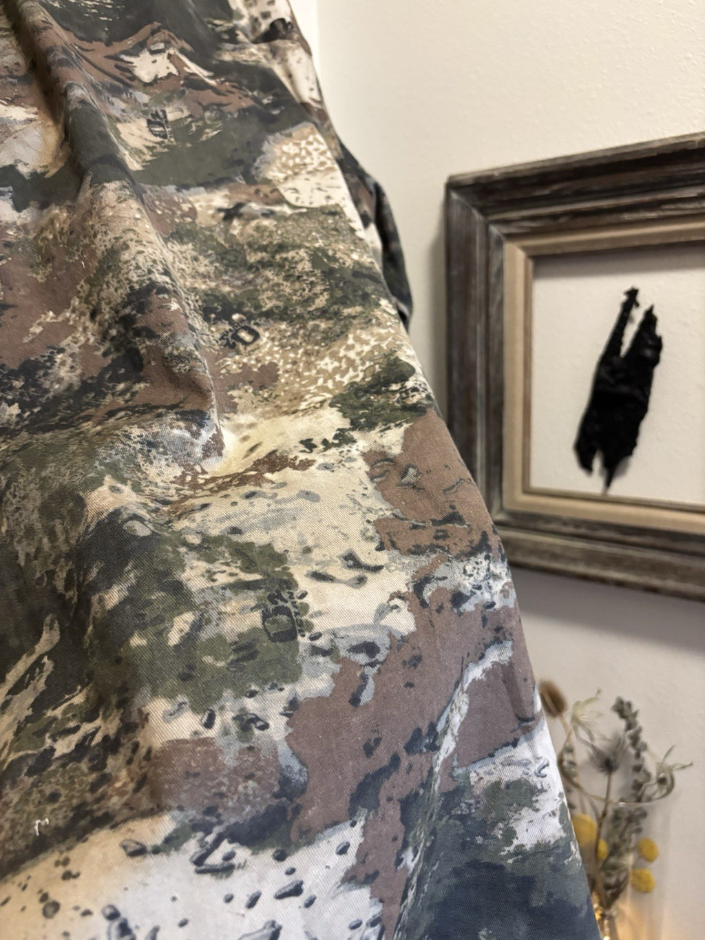 CABELA’S Camo Button Up Heavyweight Cotton Hunting Outdoor Shirt Men XL(org $95)