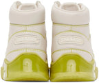 NWT DESIGNER COACH CITYSOLE HIGH TOP SNEAKER SHOES WITH TROMPE L'OEIL Size 10.5