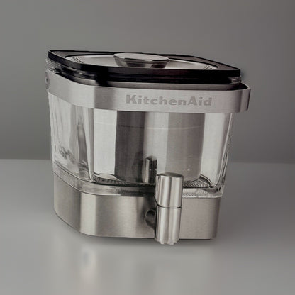 KitchenAid Cold Brew Coffee Maker Glass Stainless Steel Brewer 28oz (org $150)