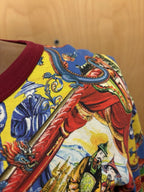 DOLCE & GABBANA Caretto Siciliano T-Shirt Multicolor Size 50 Made In Italy($845)