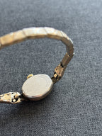 Vintage 1970’s WITTNAUER Women's Watch 10k Gold RGP Bezel Stainless Back