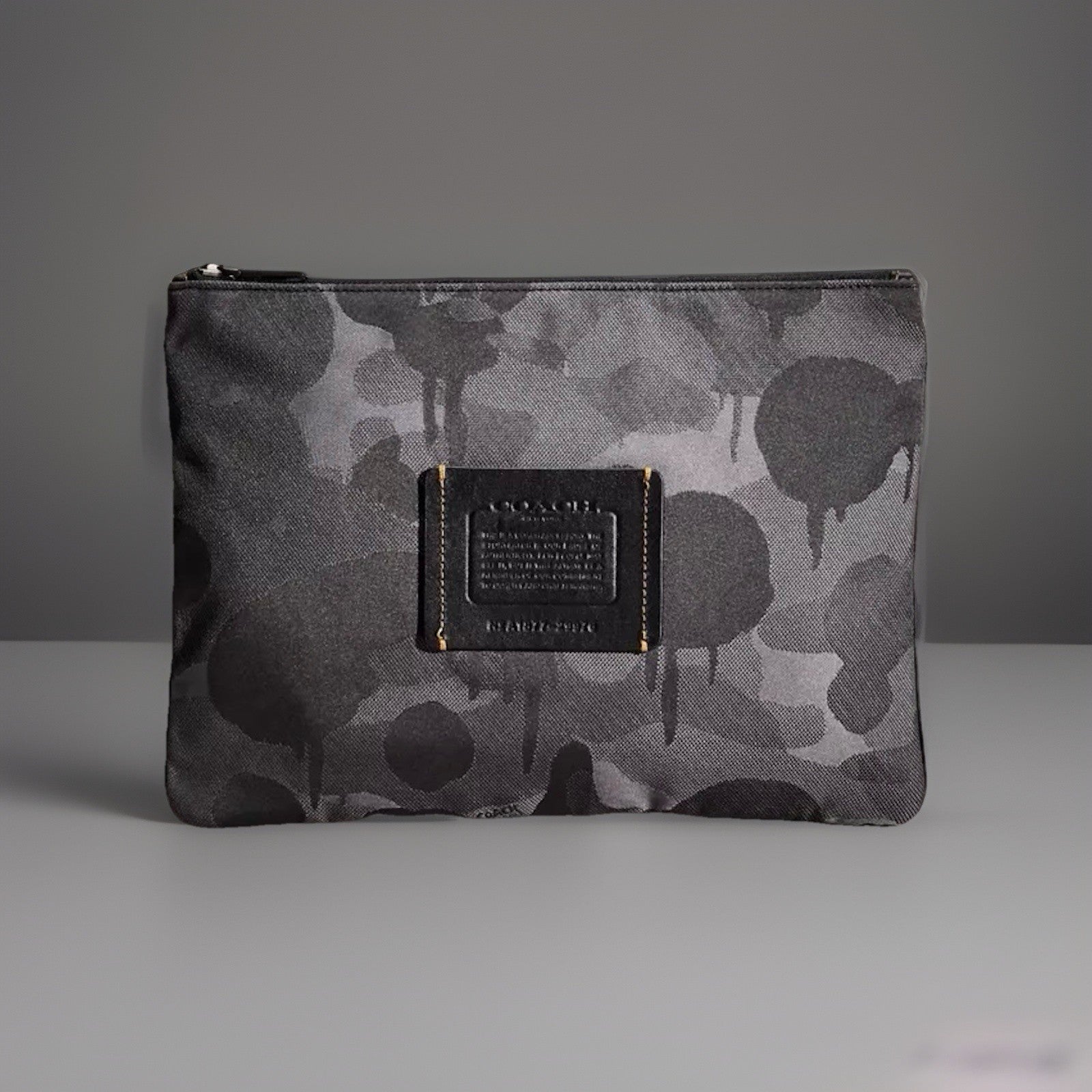 COACH Wild Beast Camo Large Multifunctional Printed Textile Pouch (org $250)