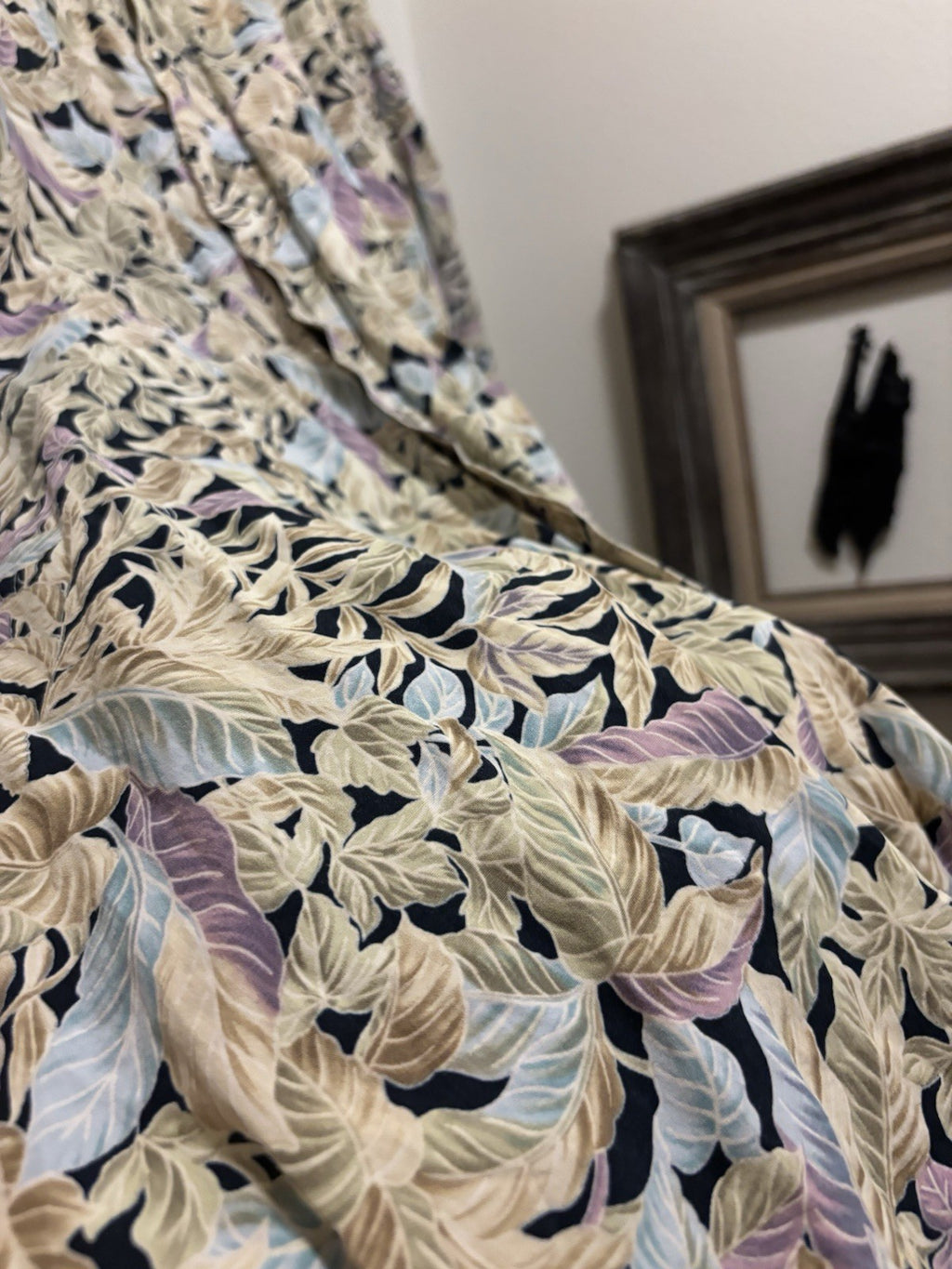1976 Vintage Pierre Cardin Tropical Hawaiian Leaf Shirt Button Up Men’s Size 2X