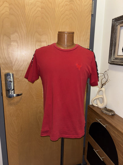 Rare Designer COACH Brand Red REXY Sport Signature T-Shirt Size S (org $195)
