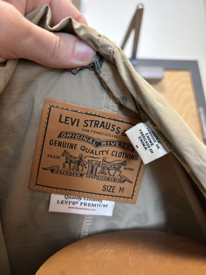 Rare Denim LEVI'S X JUSTIN TIMBERLAKE Hybrid Camo Hood Trucker Jacket (org $195)