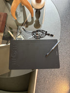 HUION HS610 8192 Graphics Drawing Tablet Battery-Free Pen touch ring ±60° Tilt