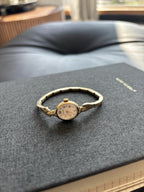 Vintage 1970’s WITTNAUER Women's Watch 10k Gold RGP Bezel Stainless Back