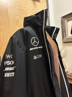 HUGO BOSS Mercedes Amg Petronas Formula One Team Windbreaker Coat Zip Jacket XL