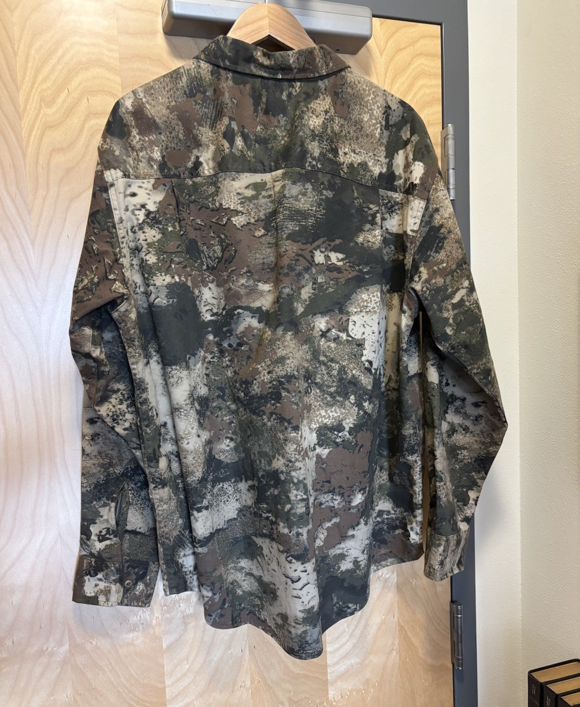 CABELA’S Camo Button Up Heavyweight Cotton Hunting Outdoor Shirt Men XL(org $95)