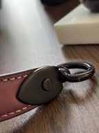COACH Designer Top Handle Replacement Dark Rose Pink Leather Gunmetal Hardware