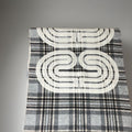 Coach Designer 4624 Reverse Scarf Sporty Plaid Print Muffler/ Scarves (Org $225)
