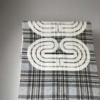 Coach Designer 4624 Reverse Scarf Sporty Plaid Print Muffler/ Scarves (Org $225)