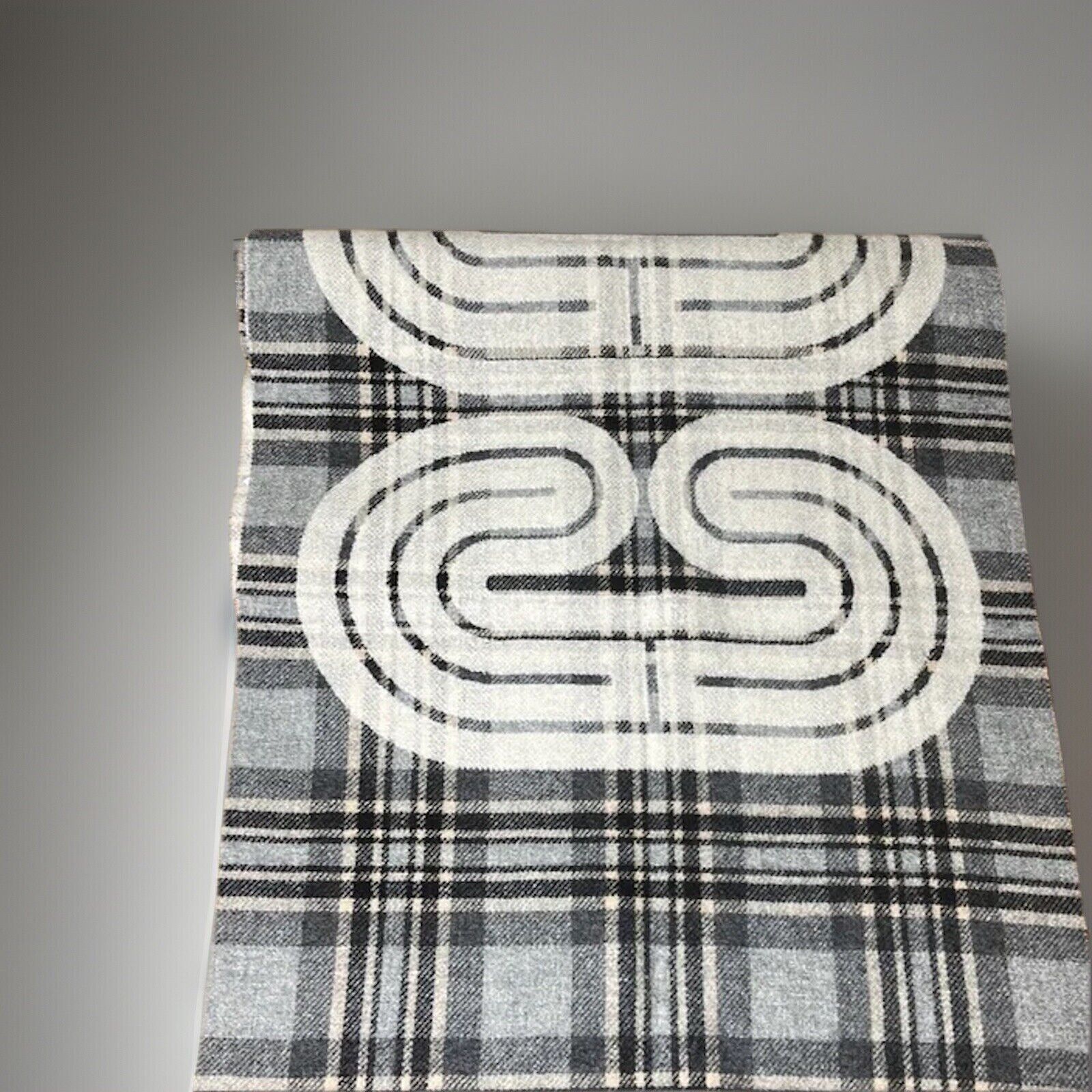 Coach Designer 4624 Reverse Scarf Sporty Plaid Print Muffler/ Scarves (Org $225)