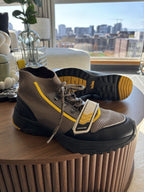 Designer COACH Brand Shoes C243 One Strap Runner High Top Size 11 Men (org $295)
