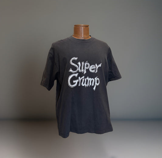 Coach Super Grump Large SS Crew Graphic Print Heavyweight Tee Shirt PLS READ