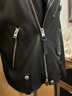 COACH Moto Jacket with Silver Rexy Charm | Men’s Size 48 | Lamb Leather ($1,095)
