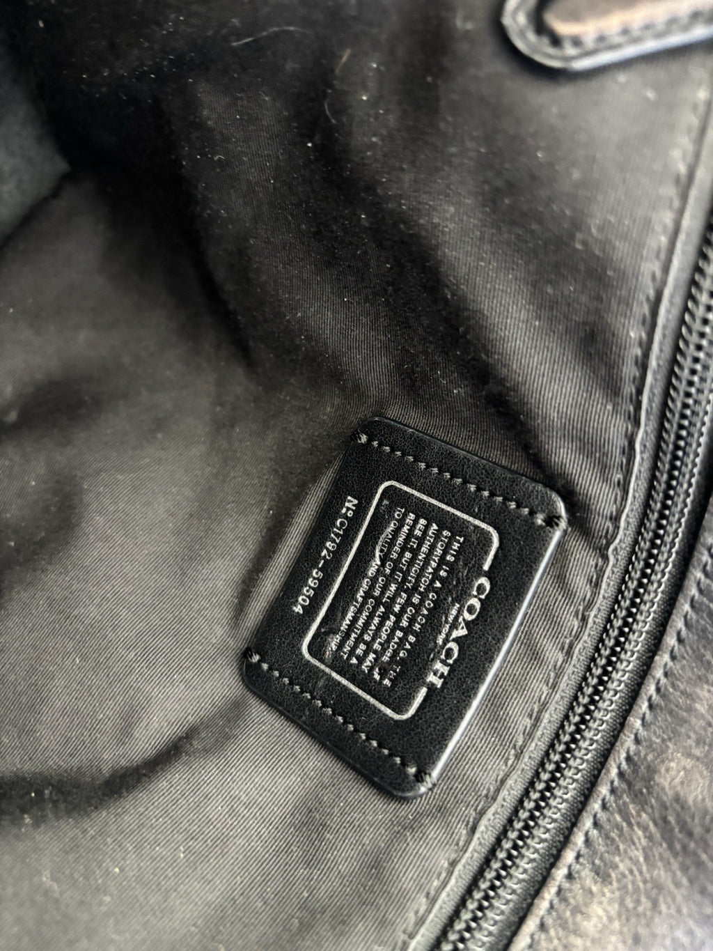 Designer COACH Brand Metropolitan Soft Pack sling bag leather black (org $395)