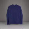 Designer COACH 100% Cotton Long Sleeve T-Shirt Navy Blue Rexy Patch Sz S ($125)