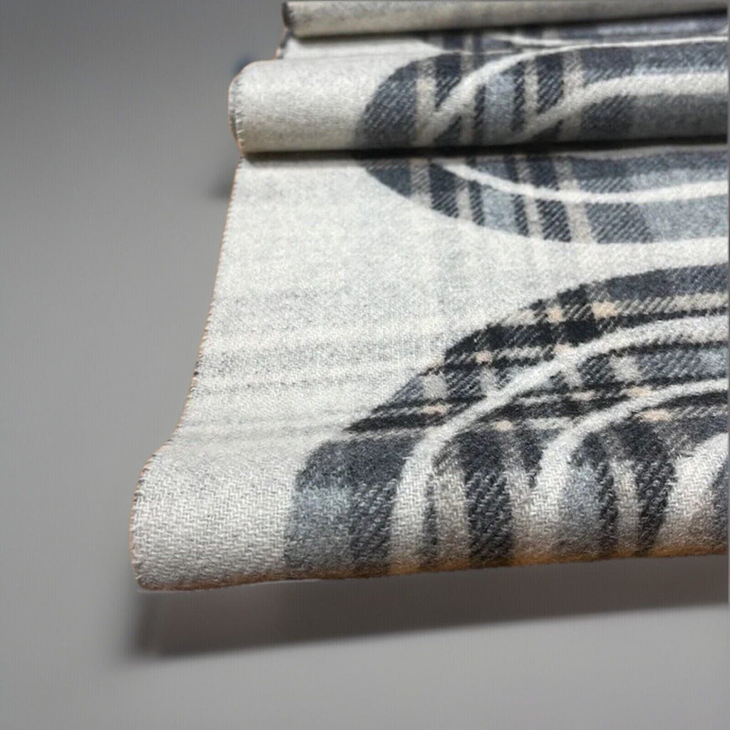 Coach Designer 4624 Reverse Scarf Sporty Plaid Print Muffler/ Scarves (Org $225)