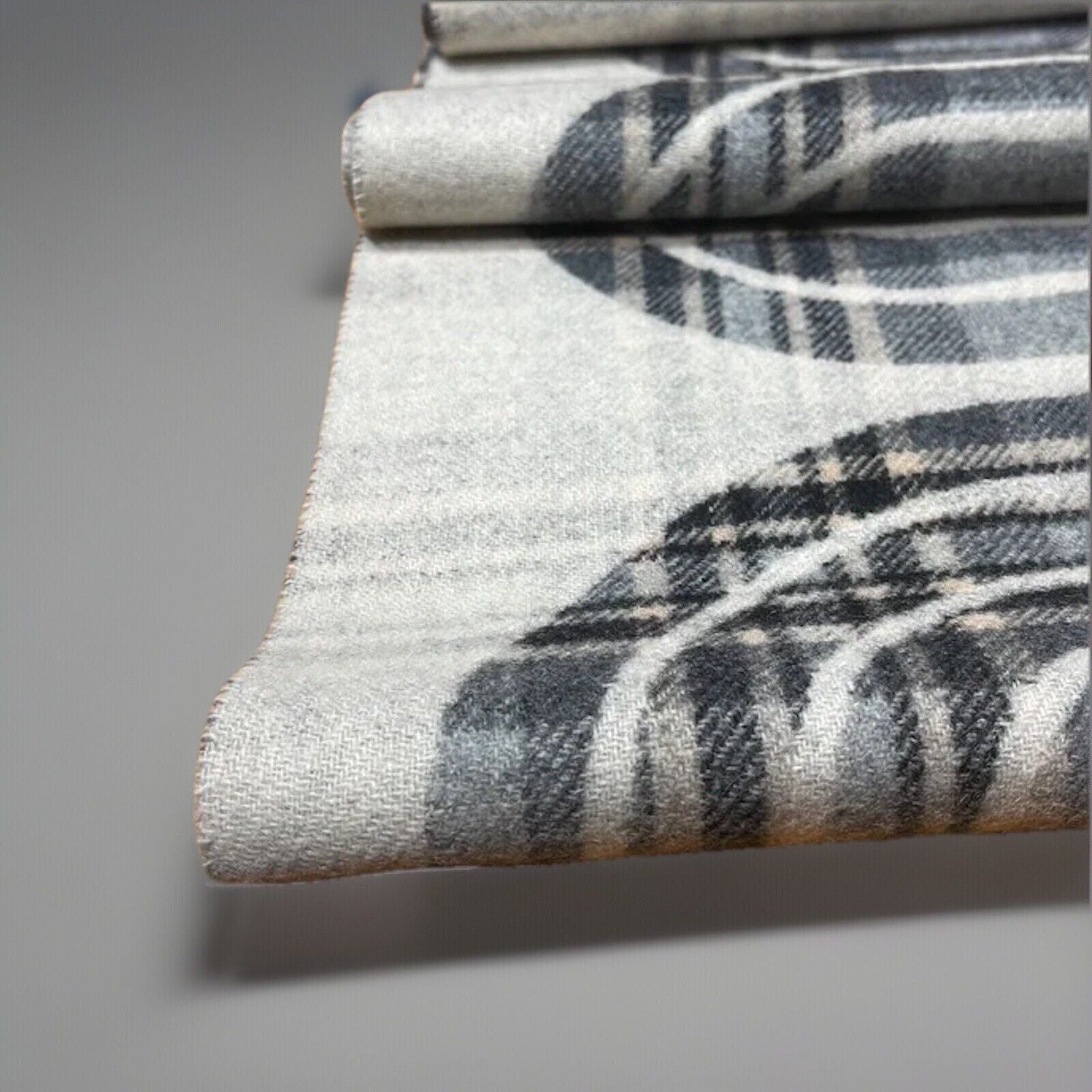 Coach Designer 4624 Reverse Scarf Sporty Plaid Print Muffler/ Scarves (Org $225)