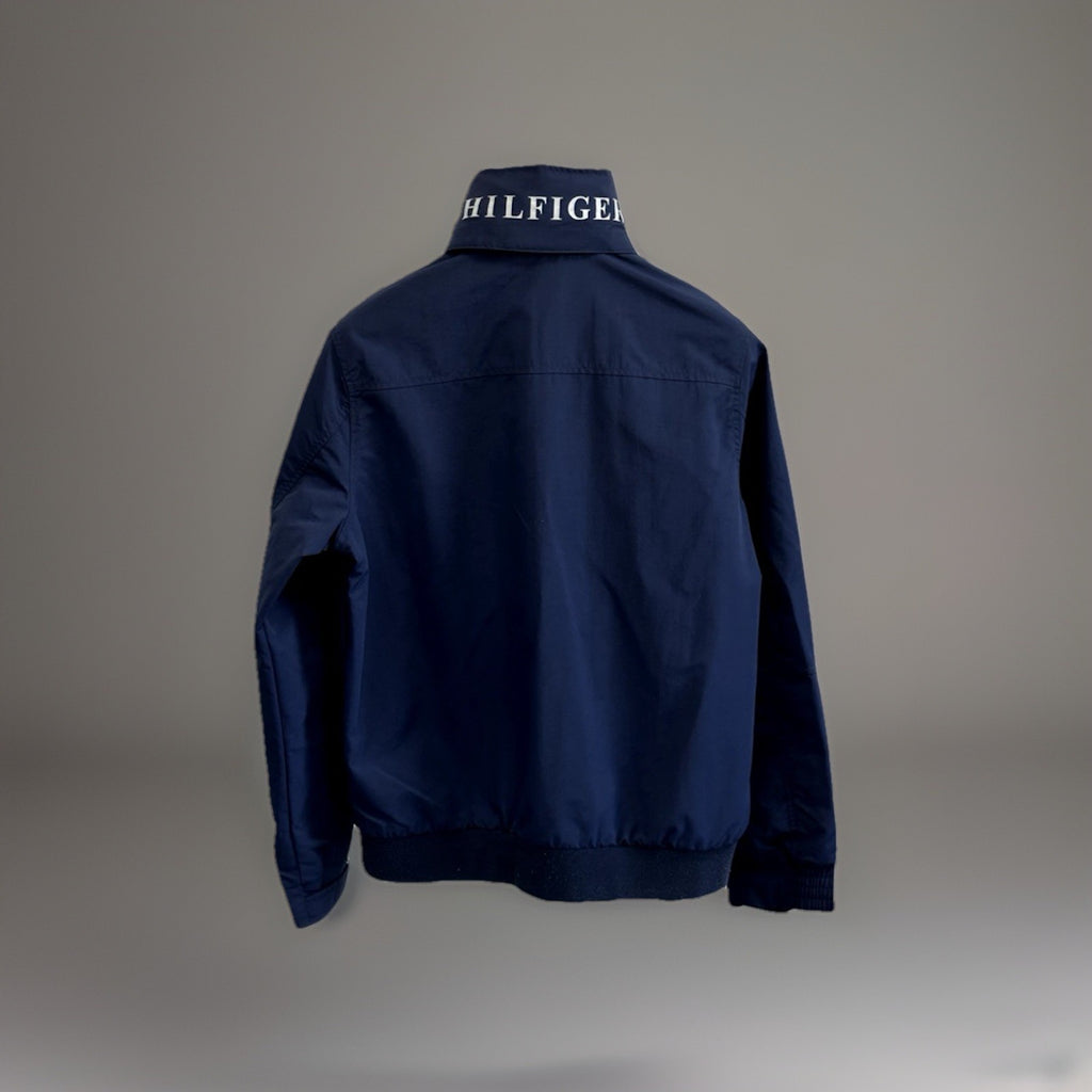 TOMMY HILFIGER Vintage 1998 Yacht Sailing Jacket Windbreaker Navy Mens Medium