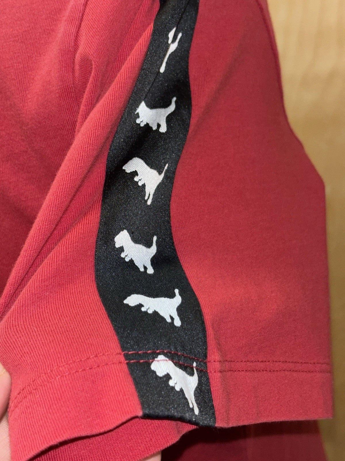 Rare Designer COACH Brand Red REXY Sport Signature T-Shirt Size S (org $195)