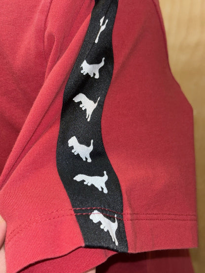 Rare Designer COACH Brand Red REXY Sport Signature T-Shirt Size S (org $195)