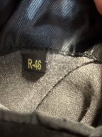 RALPH LAUREN Cashmere Wool Italy Long Button Trench Coat LRL Mens 46R (org $875)