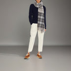 Coach Designer 4624 Reverse Scarf Sporty Plaid Print Muffler/ Scarves (Org $225)