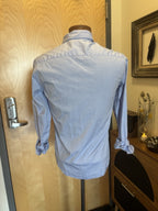 COACH Designer Oxford Button Down Shirt Long Sleeve 100% Cotton Size S(org $225)