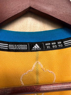 Chris Paul Hornets Sewed Jersey Men's Extra Large Yellow Adidas 3 Vintage OEM