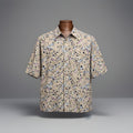 1976 Vintage Pierre Cardin Tropical Hawaiian Leaf Shirt Button Up Men’s Size 2X
