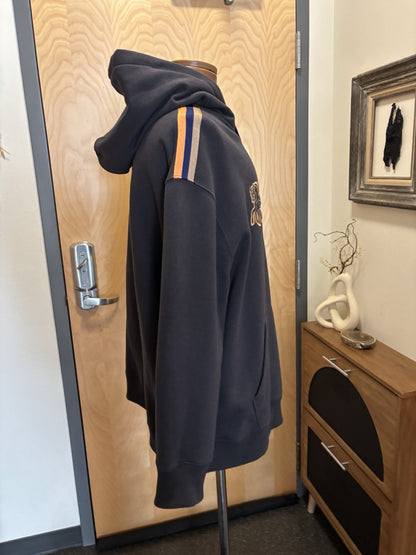 Coach Oversized Horse & Carriage Hoodie Sweatshirt Black Medium M (ORG $295)