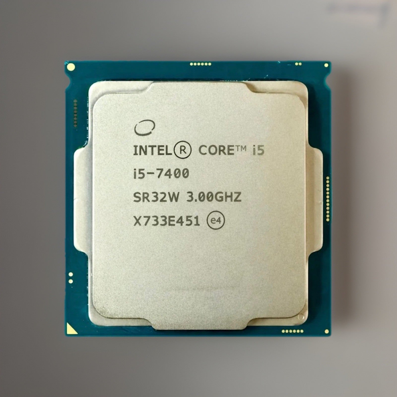 Intel Core i5 7400 3.0GHz 6M Cache Quad CPU Processor OEM Fan Cooler INCLUDED