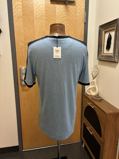 Designer COACH Brand Retro Ski Graphic T-Shirt Wool/Linen Size M (org $150)