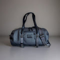 COACH Designer Duffle Gym Travel Bag Pebble Leather Navy Leather Sued (org $795)